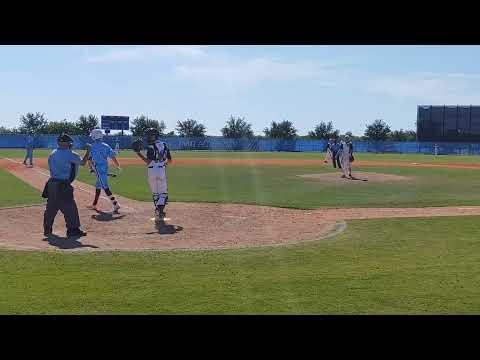 Video of Ryan 2024, @ IMG, Lead Off Double, Pitching