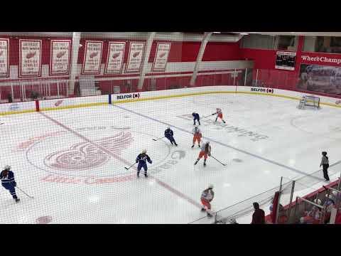 Video of Blue 71 Left Wing Shot on goal