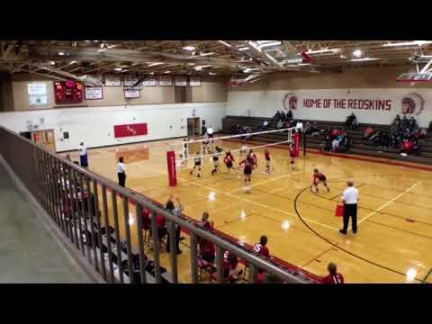 Video of Outside hitter #4 (hitting)