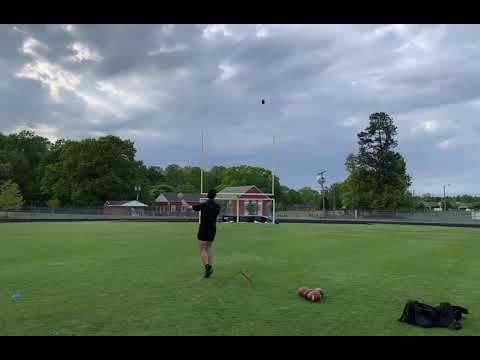 Video of Seven 45 yard FGs in a row