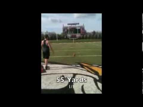 Video of Team USA Kicker Derek Vacha Workout Tape