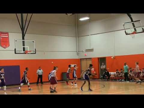 Video of Jon's varsity basketball highlights 