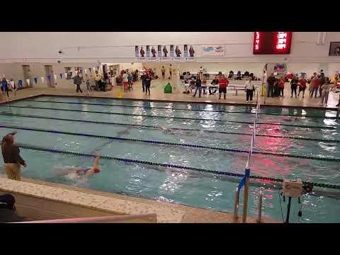 Video of Nyrobi Whitfield Columbus City Championships February 2020: 100 Backstroke