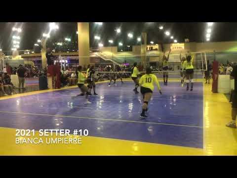 Video of Highlights Bianca Umpierre #10- 2021 Setter- NL vs Mets