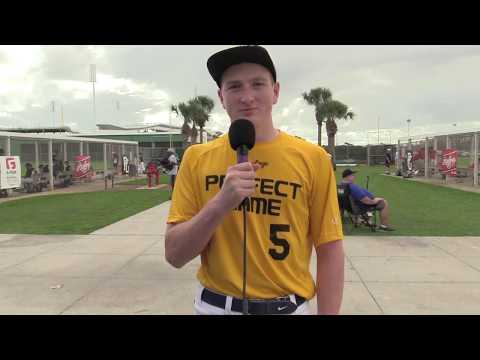 Video of Danny Deaver 2023 - Perfect Game Showcase - Main Event Skills Video