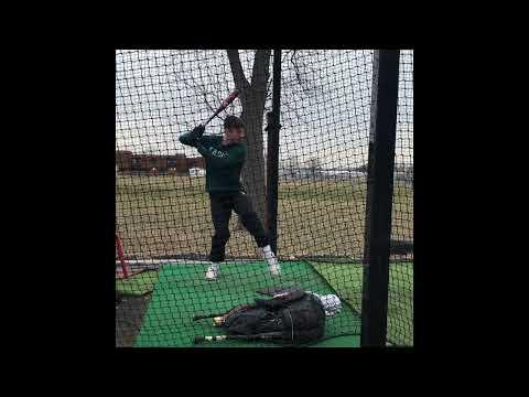 Video of Ryan Pilewski 2023 MIF/CIF Hitting Jan 2022