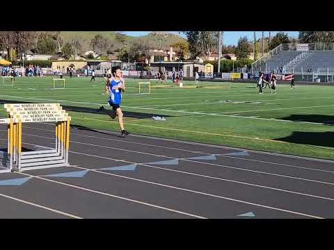 Video of Newbury Park Invitational 2023 3200 Meter