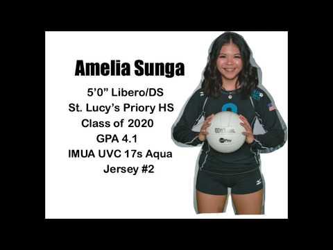 Video of Amelia Sunga 2020 L/DS