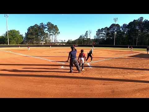 Video of Double duty on the baseball diamond.