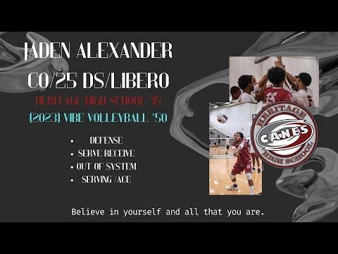 Video of Jaden Alexander | DS/Libero Film