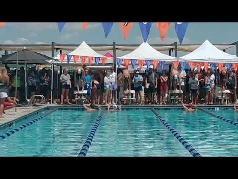 Video of Austin Sharrah 100 Breast state final July 2019