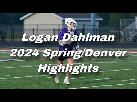 Video of Logan Dahlman 2024 Spring Highlights (‘27)