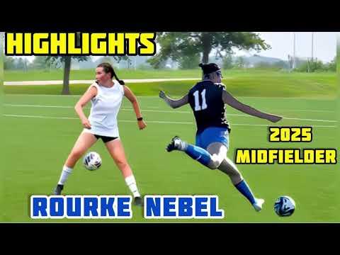 Video of Rourke Nebel - 2025 Midfielder