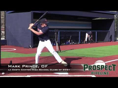 Video of Mark Prince 2021 OF|RHP Trosky Redbirds Workout