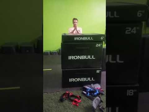 Video of Brayden Reed class of 2019 48” box jump 