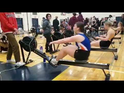 Video of Hammer the erg indoor competition 