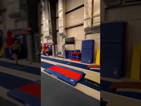 Video of Practicing my layout full on vault