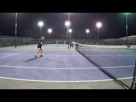 Video of Tatum Salinas Tennis Video 1 2023