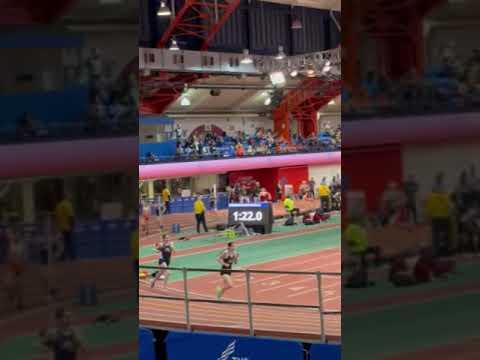 Video of Bergen County Championship Freshman 800m race (2:35.57 seconds)