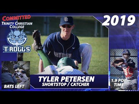 Video of Tyler Petersen 2019 College Baseball Recruit