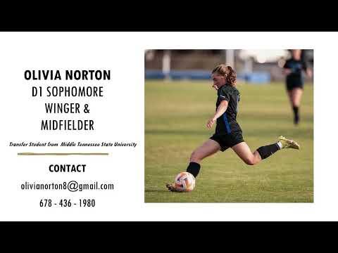 Video of Olivia Norton - D1 Transfer - Sophomore - Forward/Midfielder