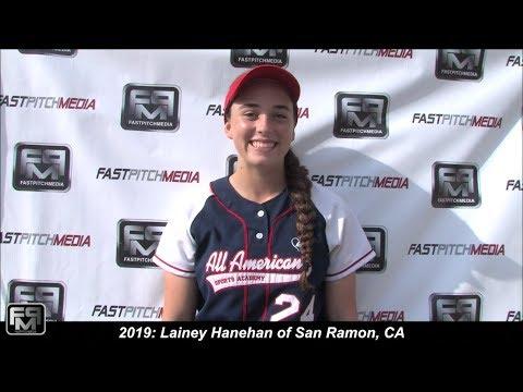 Video of Lainey Hanehan, 2019, RHP Skills Video