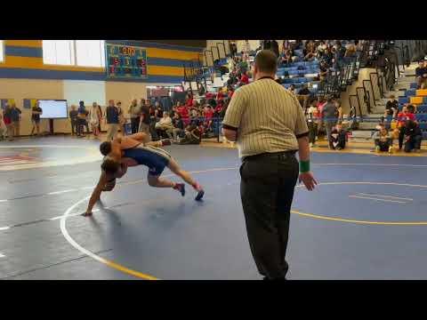 Video of Shimma Wexler 165lbs,  Finals  for 3rd place MCPS county championship 19Feb24