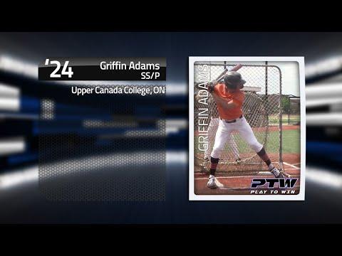 Video of Griffin Adams 2024 July 2022 Video