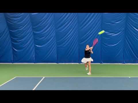 Video of 2023 Madeleine Anne Nolan Tennis Video 