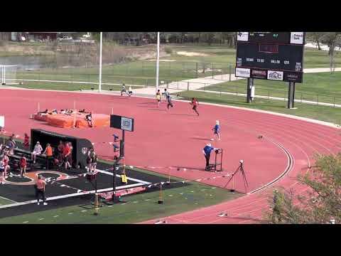 Video of Keaton Eggleston 200m 22.35