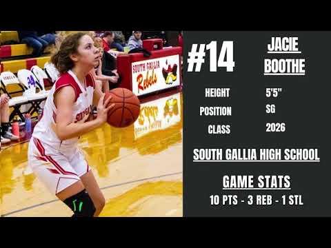 Video of Jacie Boothe Against Belpre Freshman 22-23