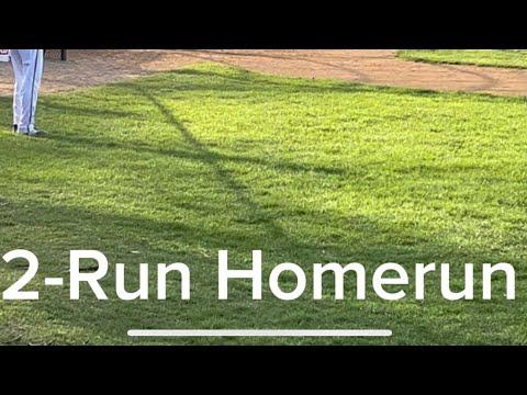 Video of 2-Run Homer