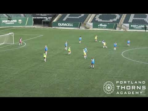 Video of Truly Martin 2022 Portland Thorns ID Camp Winter 2021 Highlights