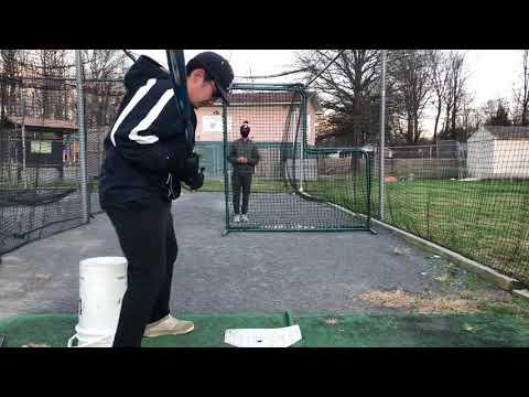 Video of Soft toss view from behind 