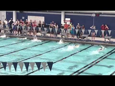 Video of  100 free 53:90 (Kate is in lane 6 3rd from right)