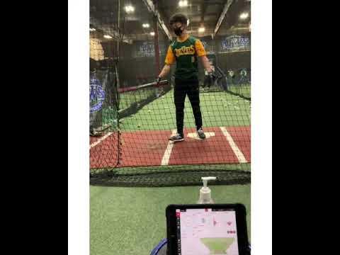 Video of 100% swings (94.7 ev)