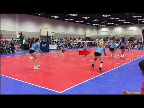 Video of Stephanie Brown USAV Junior Nationals 2019