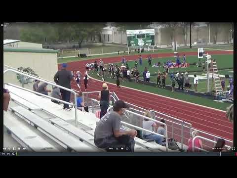 Video of 100M and 200M Dash, Marion HS, Marion, TX - 30 Mar 2021