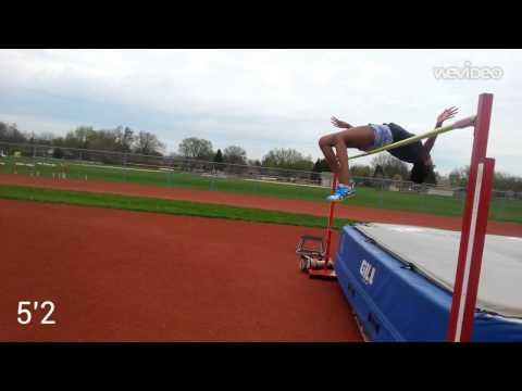 Video of High Jump Practice w/ a PR!!