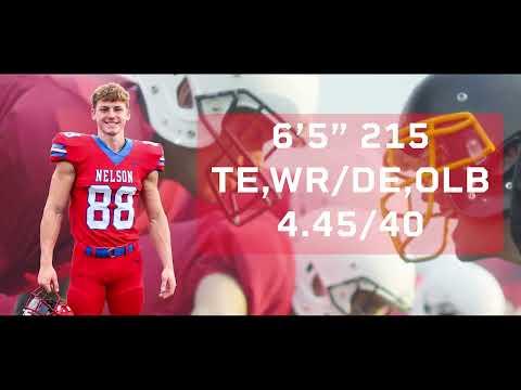 Video of Tyler Hudson - TE,WR,RB / DE,OLB