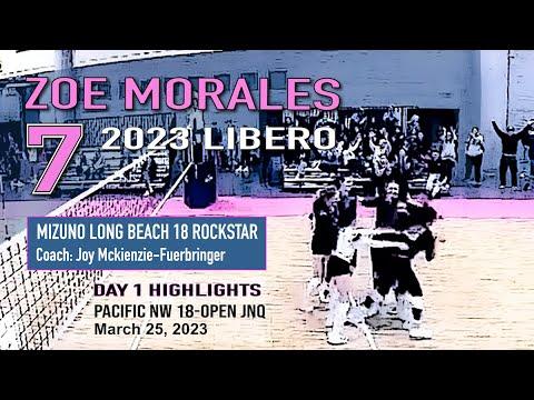 Video of Zoe Morales 2023 Lib - PAC NW 18-OPEN 03-25-23