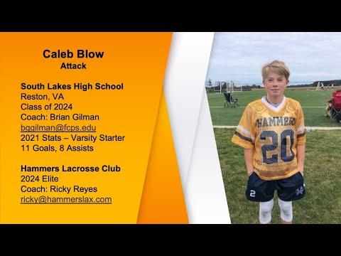 Video of Caleb Blow Fall 2021 Highlights