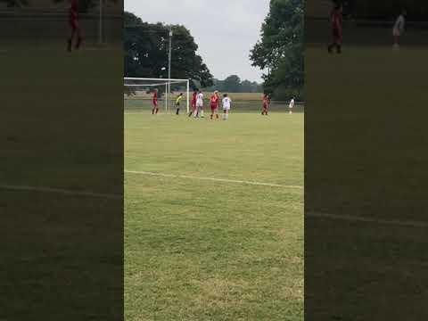 Video of Header goal from corner kick  2020