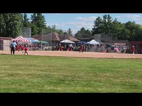 Video of Petosky Invitational 2nd base