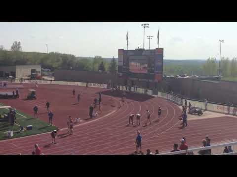 Video of 4x400 2nd place 51.80 split 3rd leg