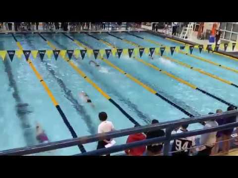 Video of 200 Medley R - Fr Leg, 4th lane from right