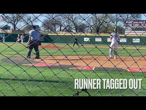 Video of Isaac Thornton vs Plano: 5 IP, 6 SO, 1BB, 3 H, 0 R