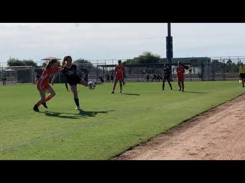 Video of A. Flores 2019-20 Soccer Black #25 Club Corner Kick Goal