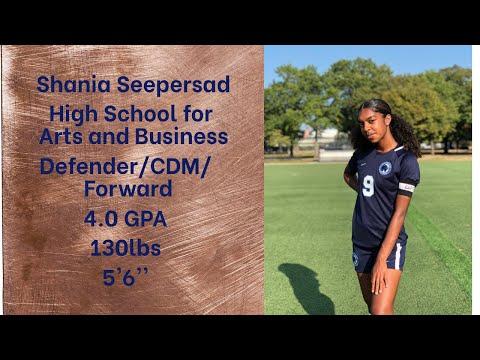 Video of Shania Seepersad- Class of 2022- College Soccer Recruiting Video 