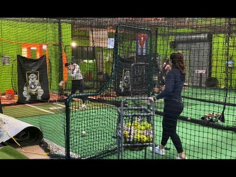 Video of Lauren Osheroff, 2023 - Hitting practice Jan. 16th, 2023